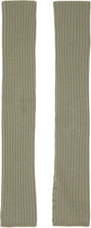 Rukavice Rick Owens Rick Owens Hollywood Rasato Knit Arm Warmers Zelené | RU01E5488 M, 0