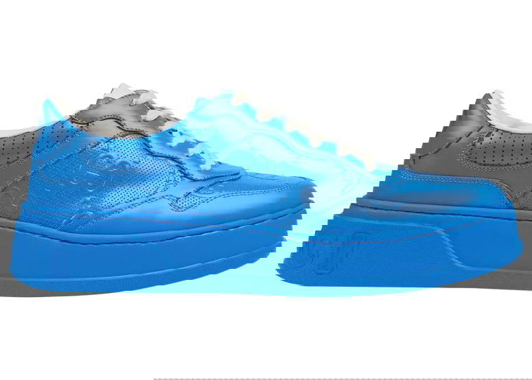 Tenisky a topánky Gucci GG Embossed Sneaker Bright Blue Modrá | 700641 1XL10 4344, 0