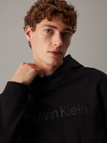 Mikina CALVIN KLEIN Calvin Klein Graphic Sweat Hoodie Čierna | LVGMS5W340-UB1, 1