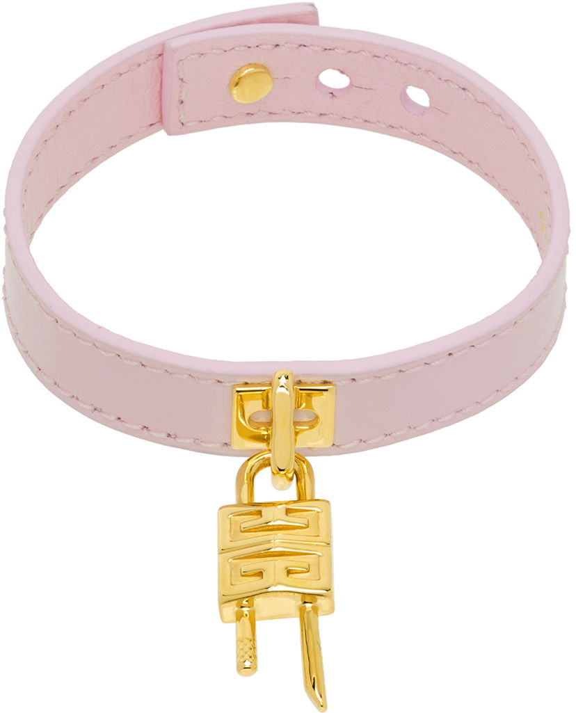 Náramok Givenchy Pink Mini Lock Bracelet Ružová | BF20HCF047674