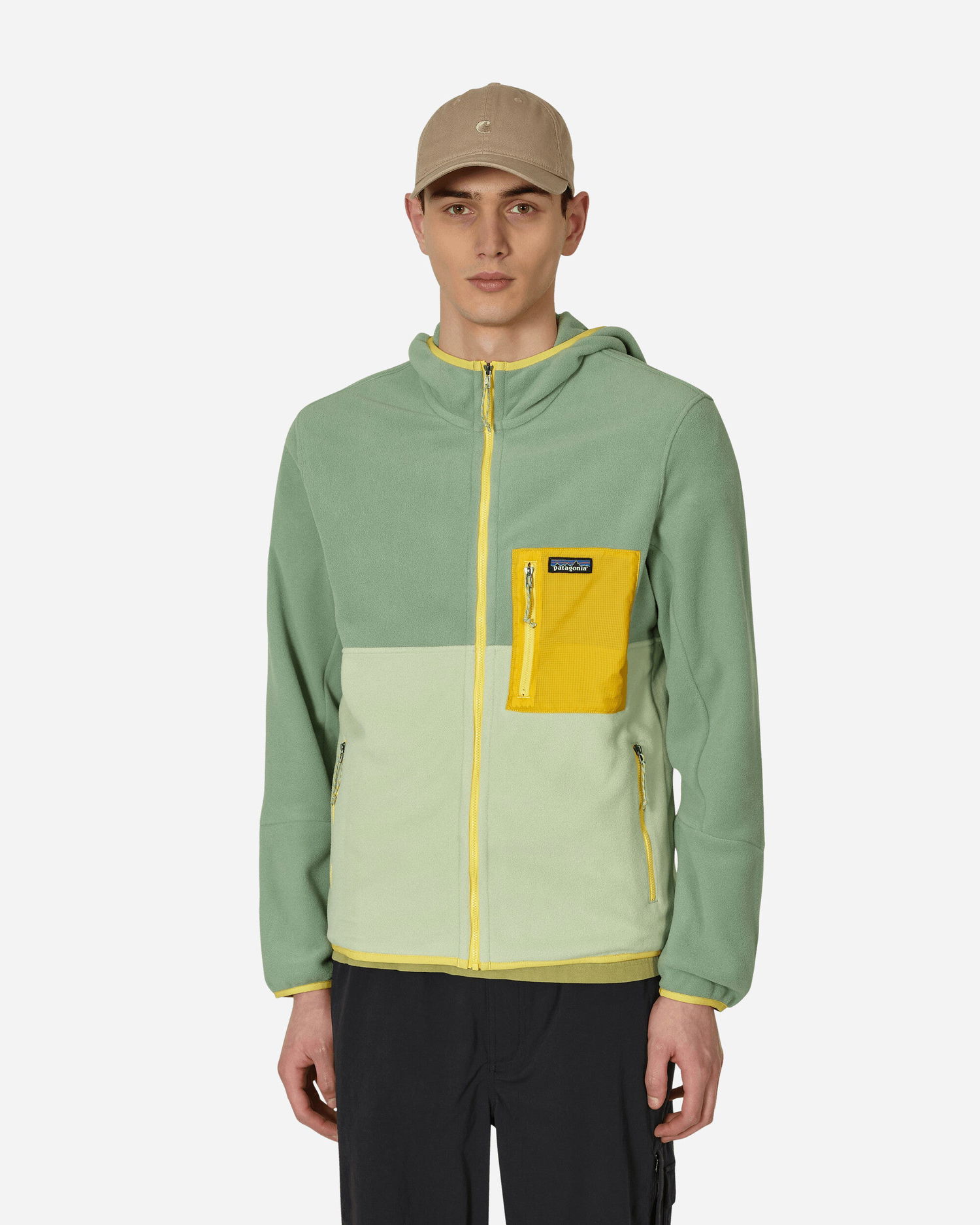 Mikina Patagonia Microdini Hoodie Zelené | 26210 SLVG, 0