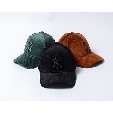 Šiltovka New Era Cord Baseball Cap L/XL Čierna | 60565395, 2