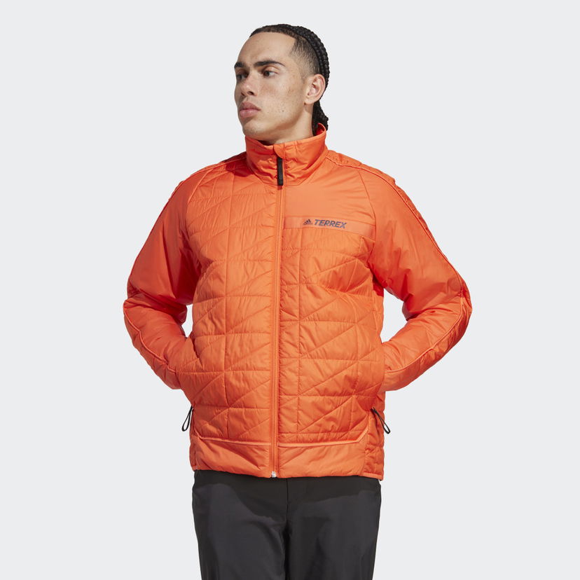 Vetrovka adidas Performance Terrex Multi Synthetic Insulated Jacket Oranžová | HZ1385