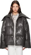 Nanushka Alora Down Vegan Leather Jacket