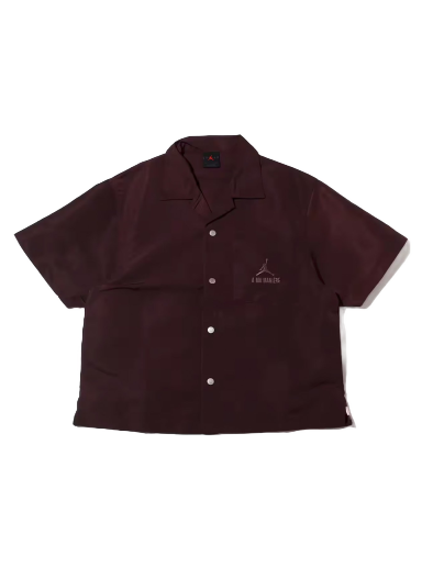 Košeľa Jordan A Ma Maniere x Warm Up Shirt Mahogany Vínová | DV7461-263