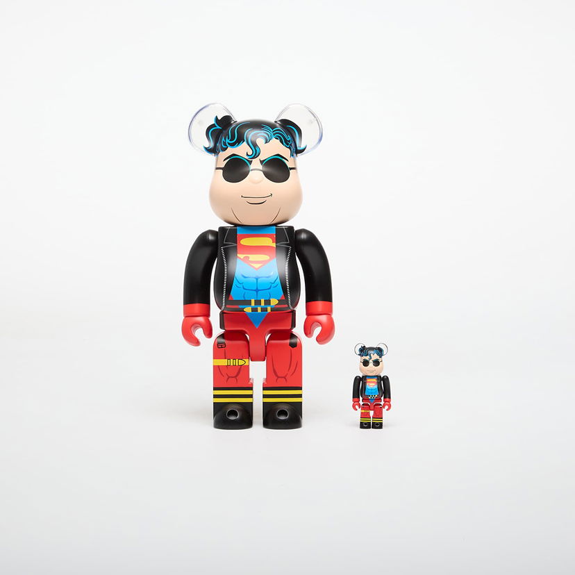 Zberateľské Medicom Toy BE@RBRICK Superboy Figure 100% & 400% Set Rôznofarebný | 4530956619484