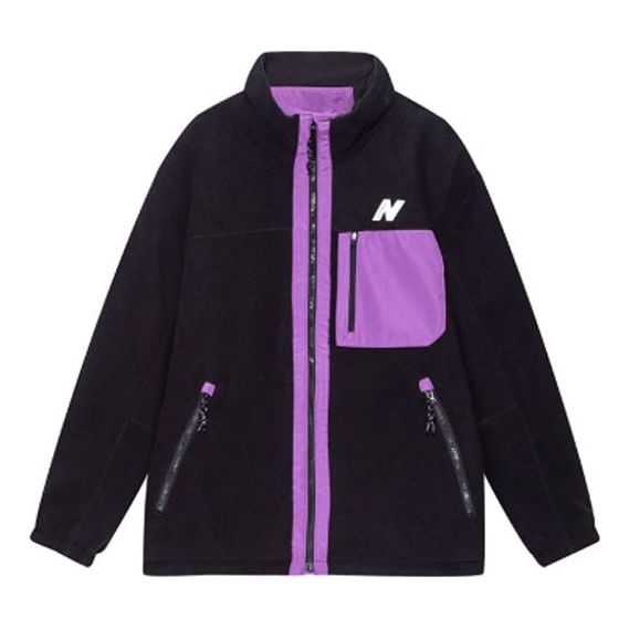 Bunda New Balance Polar Fleece Jacket Čierna | 6DB4U123-PUR