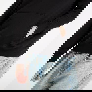 Mikina Alpha Industries Basic Hoodie Effect Print Čierna | 178312EP-03, 1