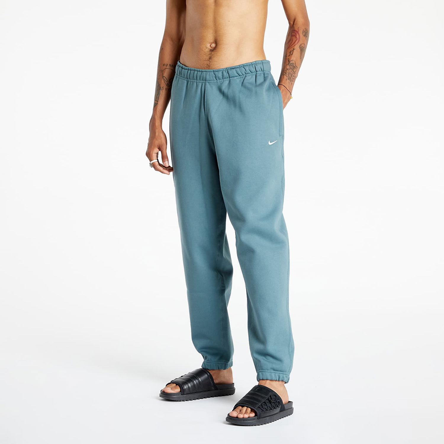 Tepláky Nike Lab NRG Solo Swoosh Fleece Pant Modrá | CW5460-387, 0