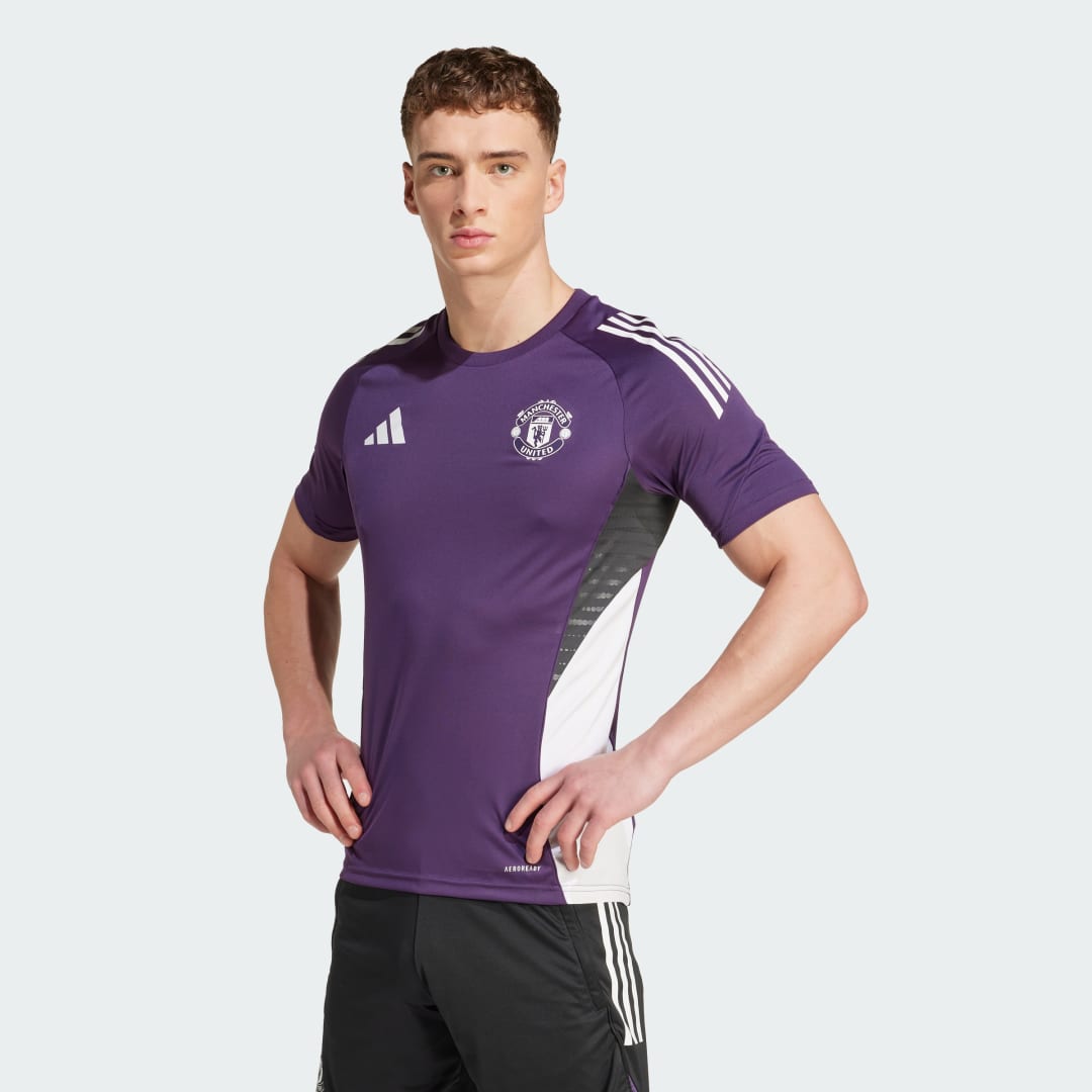 Dres adidas Performance Manchester United Tiro 25 Competition Training Jersey Fialová | JP3112, 0