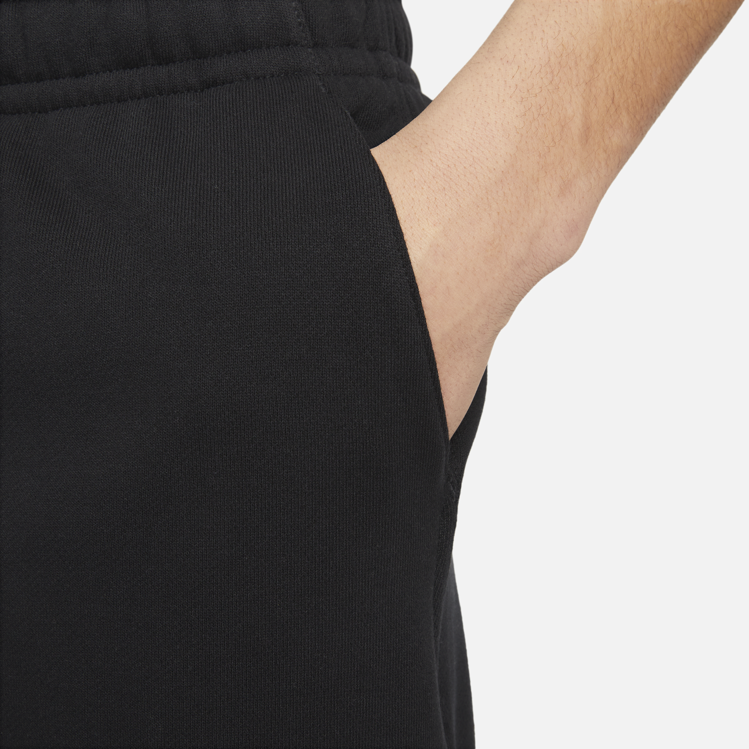Šortky Nike Club Fleece French Terry Flow Shorts Čierna | DX0731-010, 1