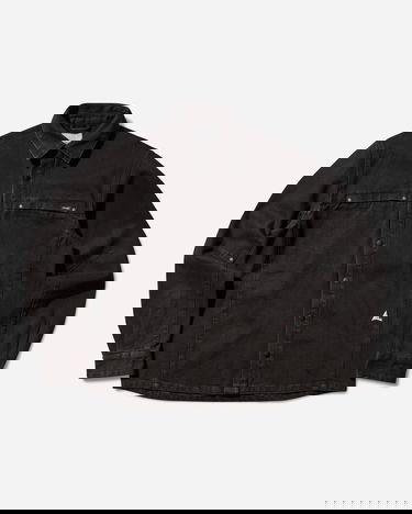 Košeľa ROA Wrangler Lona Denim Shirt Čierna | OBMW017FA11 BRW0003, 1