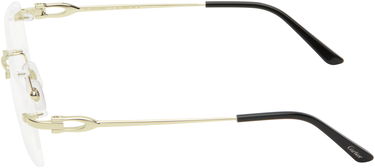 Slnečné okuliare Cartier Cartier Signature C Rectangular Metal Glasses Metalická | CT0521O-001, 2