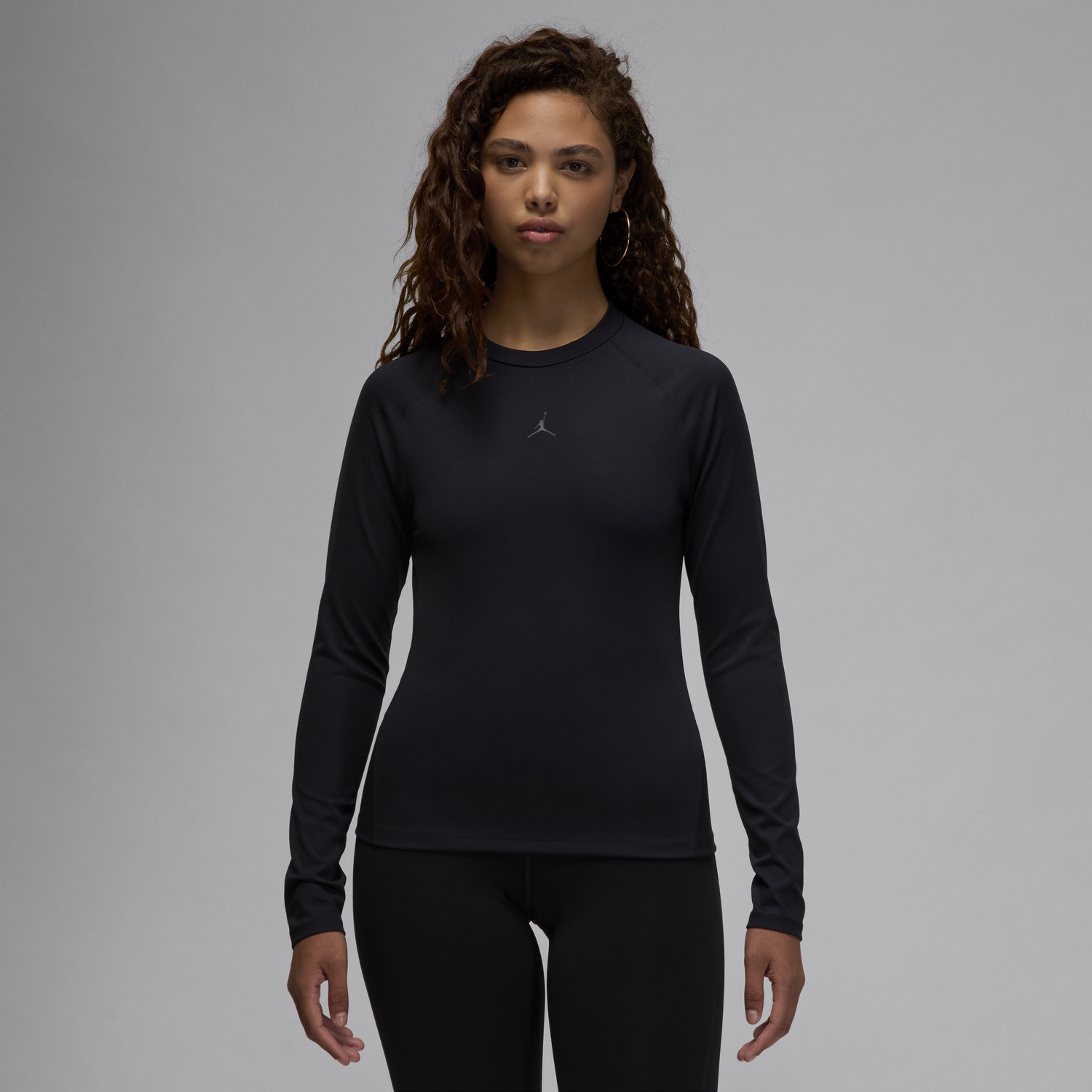 Tričko Jordan Jordan Sport Long Sleeve T-Shirt Čierna | FV6930-010, 0