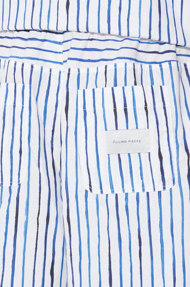 Šortky Filling Pieces Filling Pieces Striped Shorts Biela | 88233980630, 6