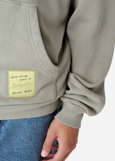 Mikina AXEL ARIGATO Washed Patch Hoodie Zelené | A2993002, 5