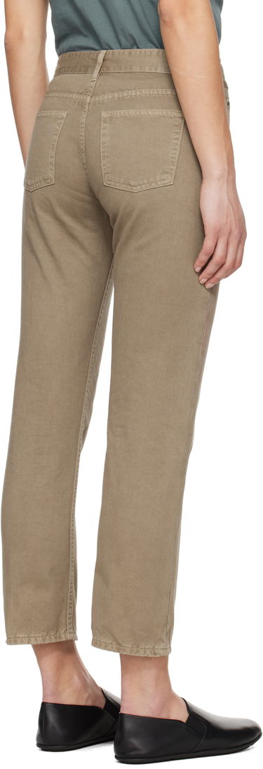 Džínsy The Row The Row Riaco Cropped Jeans Béžová | 7516-W3723, 2