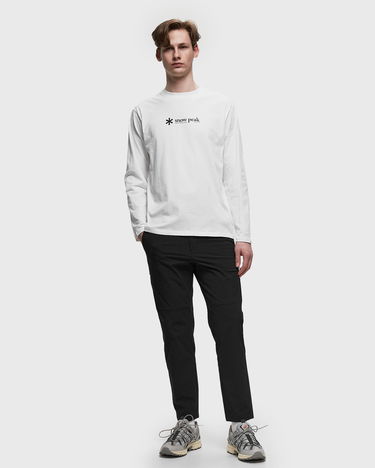 Tričko Snow Peak SOFT COTTON LOGO LONG SLEEVE T-SHIRT Biela | SW-24SU201-WHITE, 1
