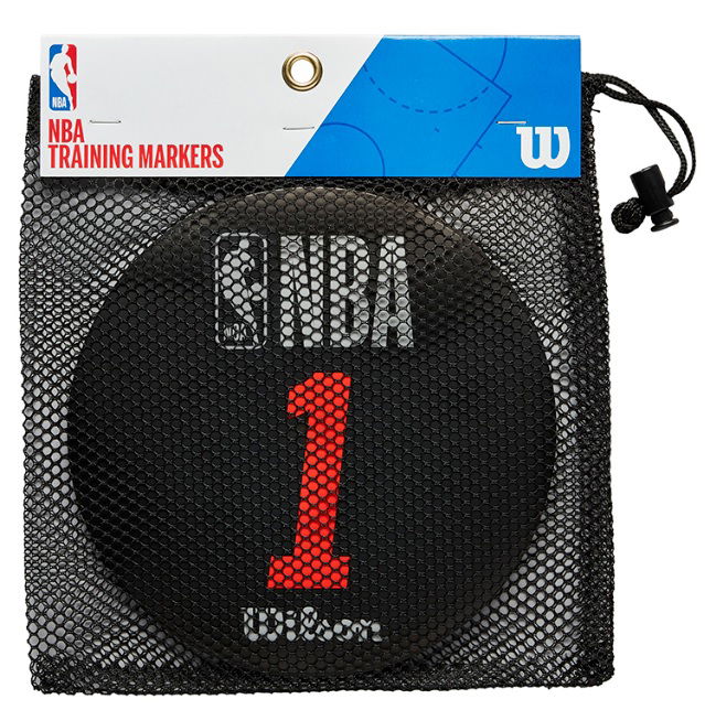 Športový doplnok Wilson Tennis NBA Training Markers Čierna | wtba9001n