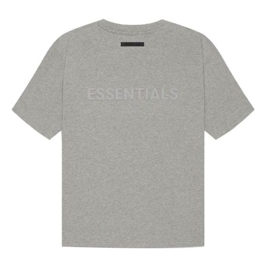 Tričko Fear of God Essentials Short Sleeve Tee Šedá | FOG-SS21-613