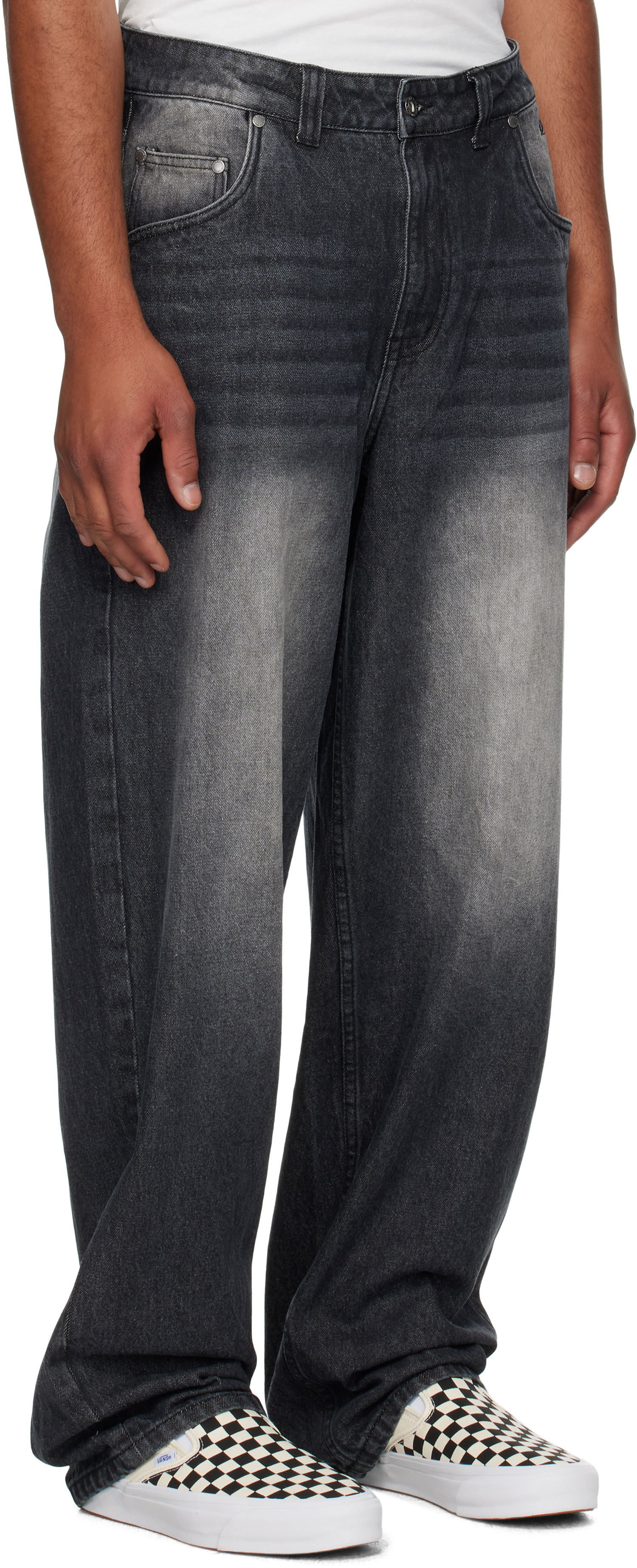 Džínsy Dime Dime Classic Baggy Jeans Čierna | DIMESU2511BLK, 1