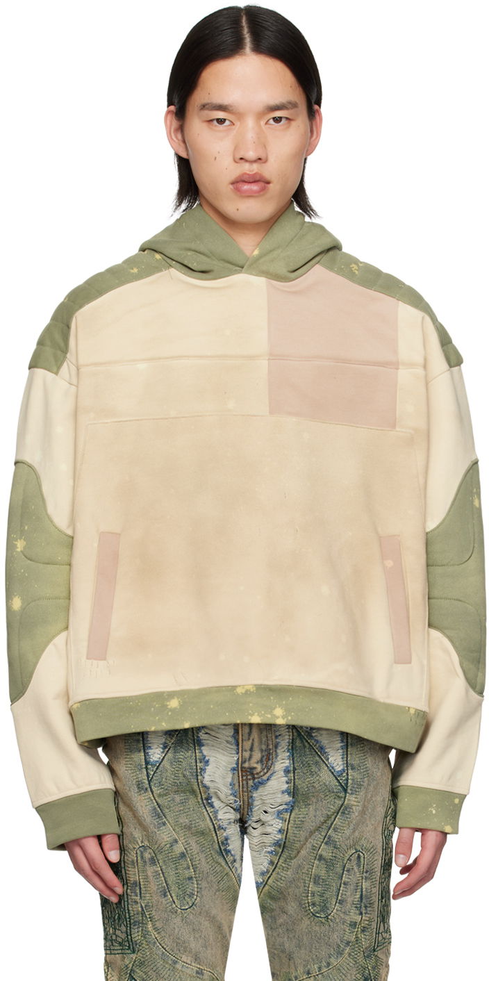 Mikina Who Decides War Armour Paneled Quilted Hoodie Rôznofarebný | 1110050011SS24, 0