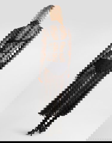 Šaty Dolce & Gabbana Chantilly Lace Dress Čierna | F6JORTGDDPGN0000, 2