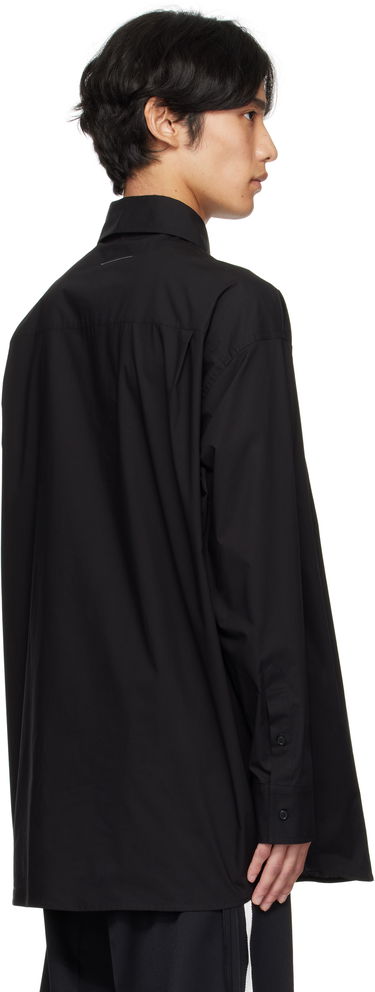 Košeľa Maison Margiela MM6 Maison Margiela Long Sleeve Shirt with Numbers Print Čierna | SH0NH0014 M35256, 2