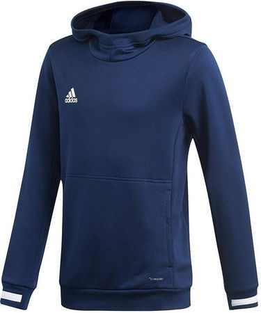 Mikina adidas Originals adidas T19 Hooded Sweatshirt Modrá | dy8821, 0