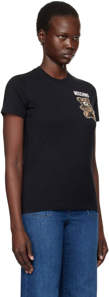 Tričko Moschino Teddy Bear Graphic T-Shirt Čierna | V070805411555, 1