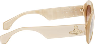 Slnečné okuliare Vivienne Westwood Vivienne Westwood Vivienne Oval Sunglasses Čierna | VW5051, 1