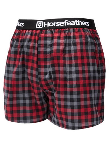 Boxerky Horsefeathers Clay Boxer Shorts Červená | AM068I