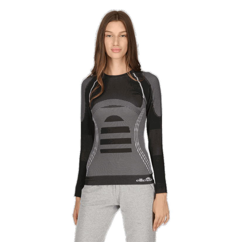 Tričko Ellesse Long Sleeve Thermal Top Čierna | ELU193200-01
