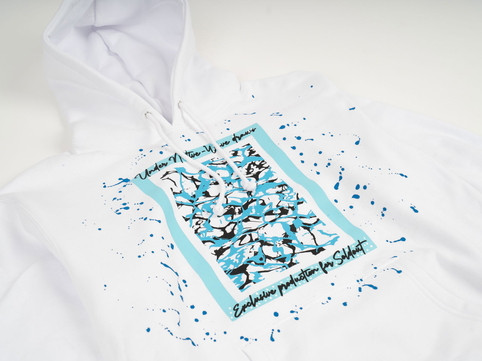 Wave Draws Hoodie "Splatter"