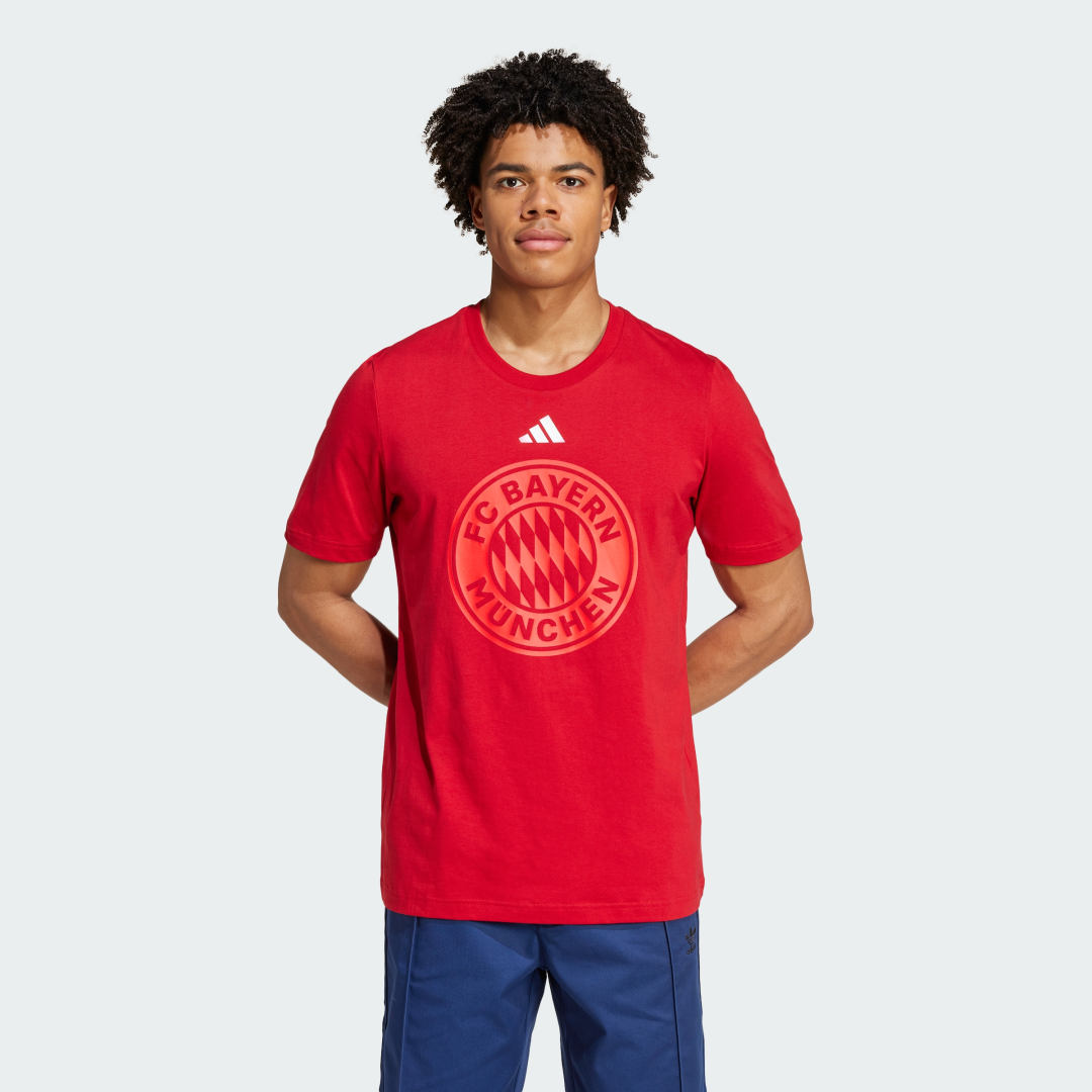 Tričko adidas Performance FC Bayern DNA Graphic Červená | IS6509, 0