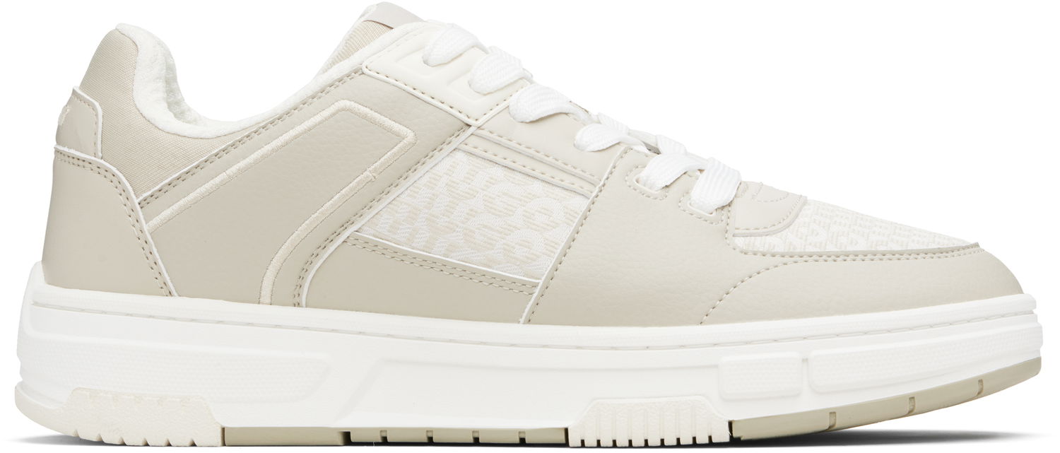 Tenisky a topánky BOSS Hugo Logo-Woven Béžová | 50548544, 0
