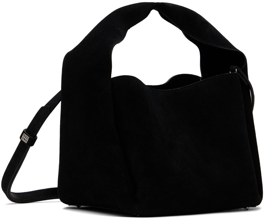Kabelka TOTEME Bucket Suede Shoulder Bag Čierna | 241-WAL998-LE0050, 1