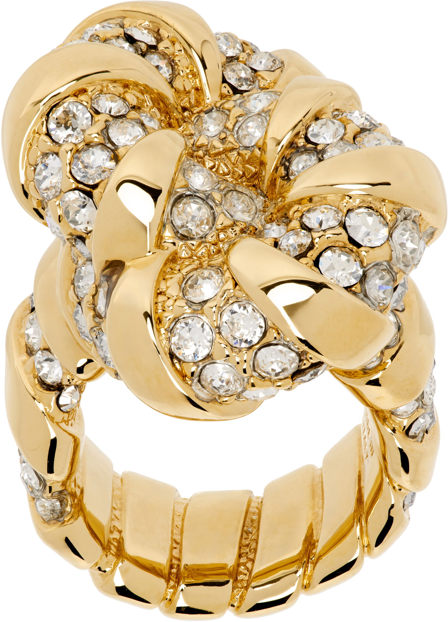 Prsteň LANVIN Lanvin Melodie Rhinestone Ring Metalická | AW-CJYR1E-NAST-P23, 0