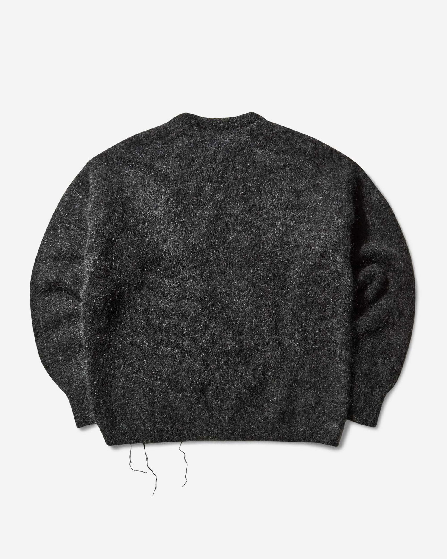 Sveter ROA Dropstitch Mohair Knit Crewneck Sweater Čierna | RBMW0522YA76 ANT0001, 0