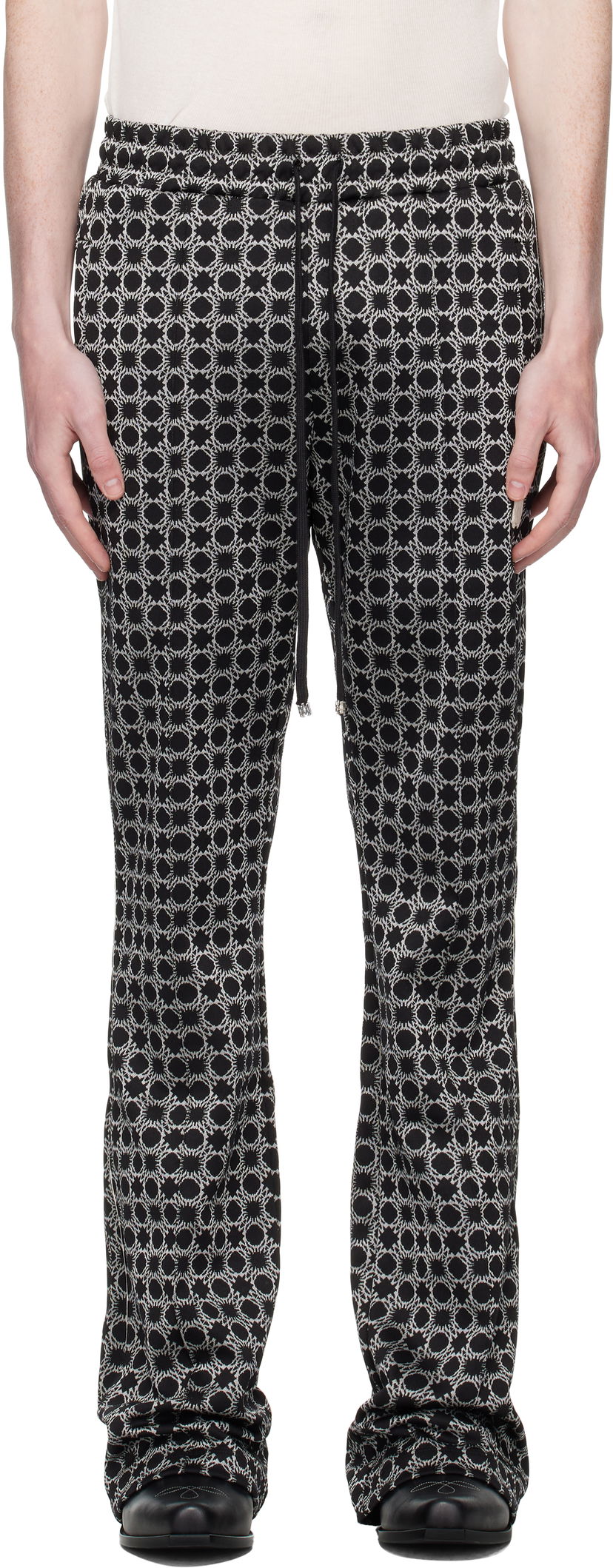 Tepláky AMIRI AMIRI MA Quad Flare Track Pants Čierna | AMPATP1021