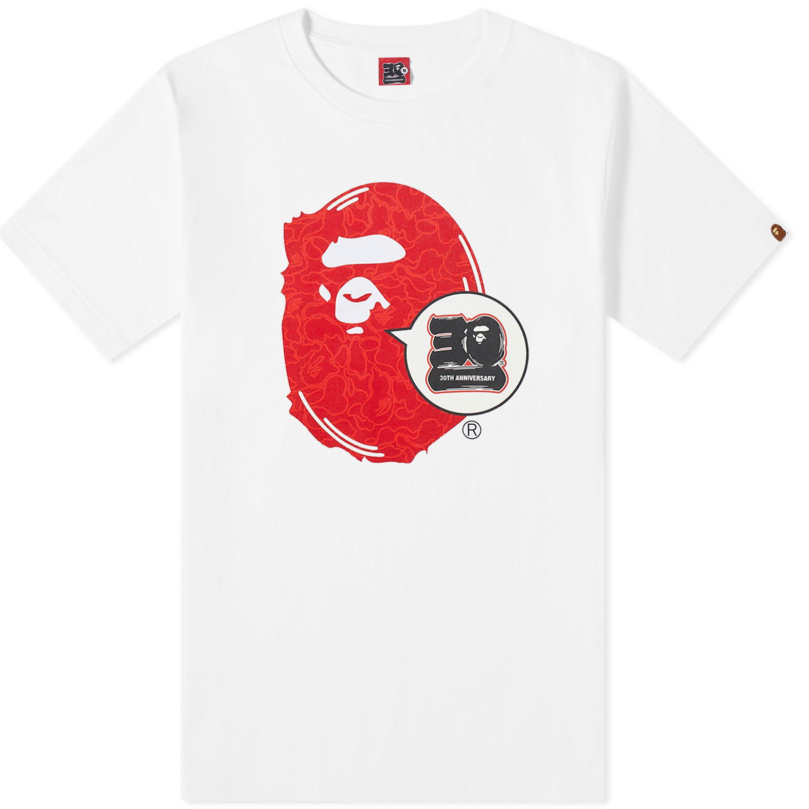 30th Anniversary Ape Head T-Shirt