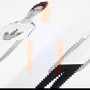 Tričko adidas Originals Monogram Infill 3-Stripes T-Shirt Biela | KD1360, 0