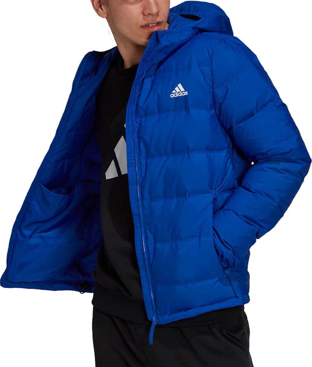 Prešívaná bunda adidas Originals Helionic Down Jacket Modrá | gq7145, 0