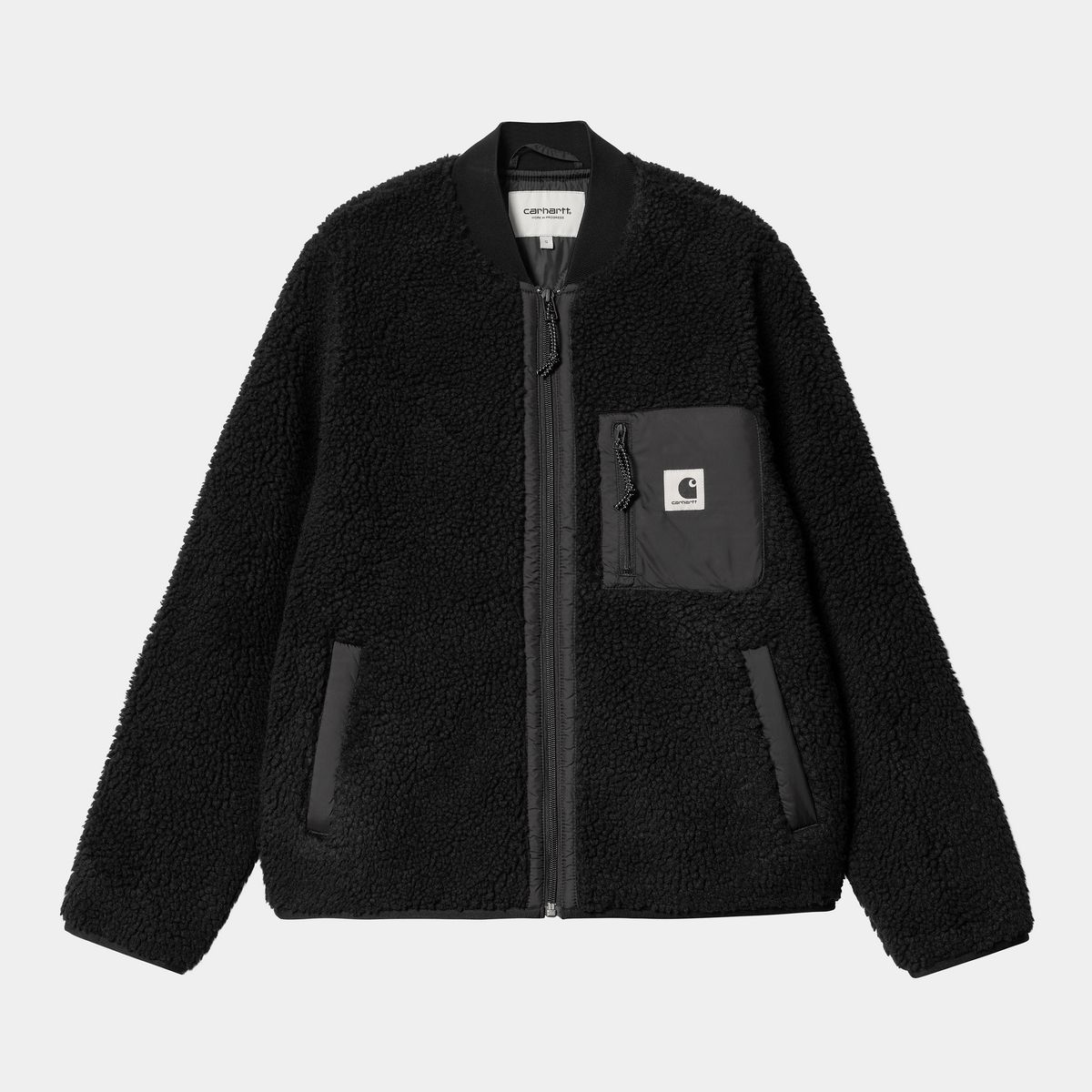 Bunda Carhartt WIP WIP Janet Sherpa Fleece Jacket Čierna | I035697_9, 0