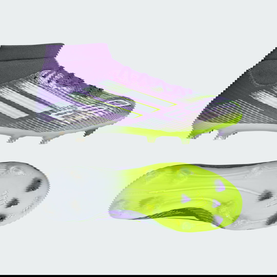 Tenisky a topánky adidas Performance F50 League Mid Firm/Multi-Ground Fialová | JI0886, 0