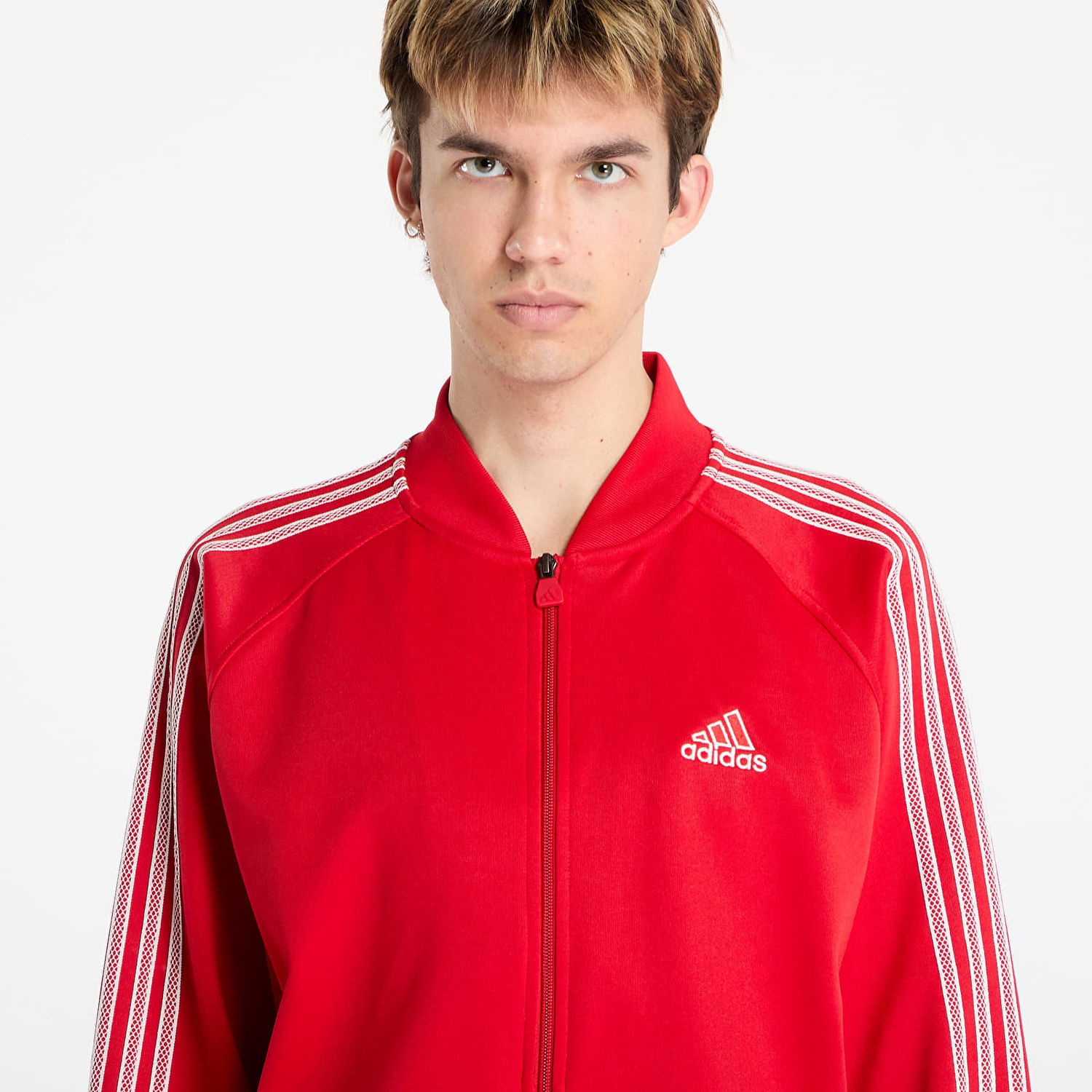 Bomber bunda adidas Originals Track Top Červená | JD5380, 1