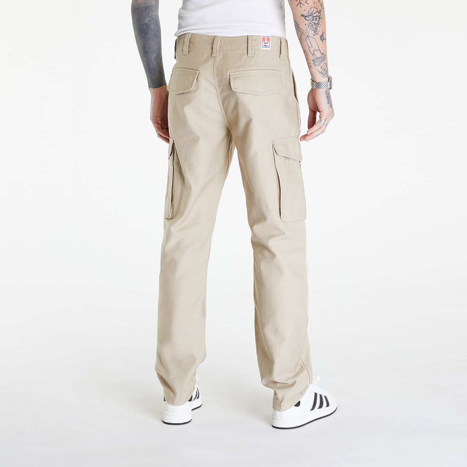 Nohavice Wrangler Casey Jones Cargo Beige Béžová | 112350894, 1