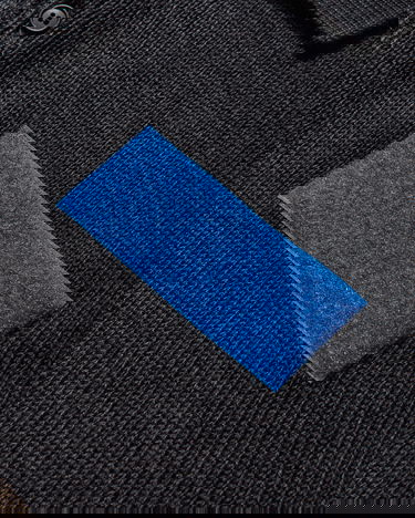 Polo tričko GR10K Knitted Long-Sleeve Workwear Polo with Stripe and Patches Rôznofarebný | CGB41206CV62 62, 4