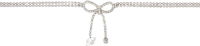 Blumarine Rhinestone Bow Belt