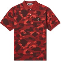 Color Camo Ape Head One Point Polo